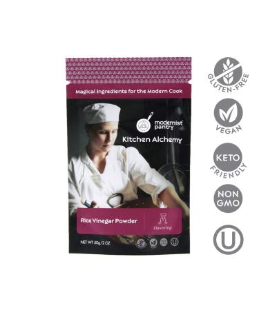 Rice Vinegar Powder 50g/2oz - Gluten-Free, Vegan, OU Kosher Certified - Buy Online on GoSupps.com