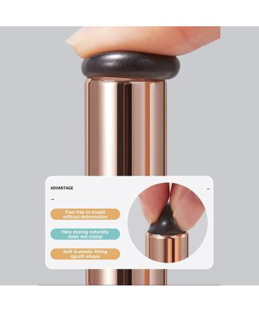Makeup Lip Brush Silicone Reusable Lip Brushes Portable High Elastic Lipstick Applicator Wands Soft Silicone Lip Brush Lid for Lipstick Concealer & Eye Shadow - Buy Online on GoSupps.com