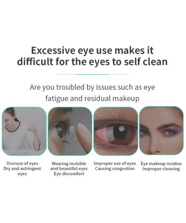 Luckxing Portable Eye Flushing Cup - Silicone Eye Cleaner with Scale for Refreshing & Cleaning Tired Eyes Ideal for International Shipping - Buy Online on GoSupps.com