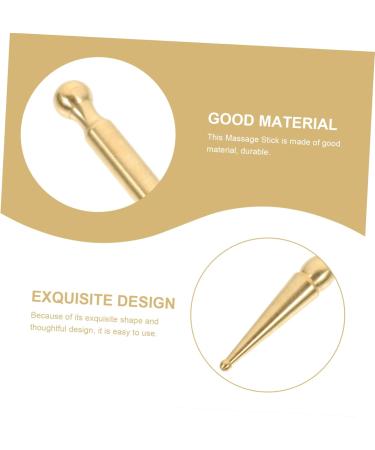 Buy Gleavi 3-Piece Muscle Pull Stick Set - Metal Acupressure Bar & Massage Roller for Pain Relief - Yellow Body Massage Tool - International Shipping Available - Buy Online on GoSupps.com