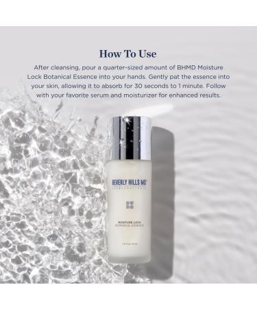 Moisture Lock Botanical Essence - Collagen-Boosting Serum for Moisture Retention & Skin Barrier Support - Combat TEWL & Sagging Skin with Tsubaki & Hemp Seed Oils - Buy Online on GoSupps.com