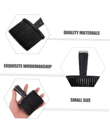 Ipetboom 1pc Hairdressing Neck Brush Hair Remover Duster Haircut Duster Hair Sweep Brush Hairdressing Supplies Beard Hairbrush Neck Duster Brush Nylon Wool Plastic Handle Clean 14.5X10.5X4.3CM Black - Buy Online on GoSupps.com
