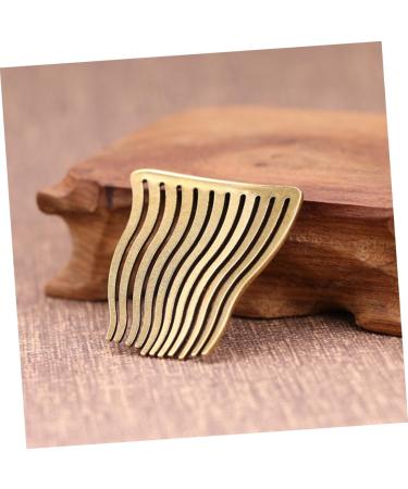 minkissy 1pc Hairpin Hair Barrettes Comb Hair Clip Hair Pin Bridal Hair Accessories Bridal Headdress Wedding Headwear Wedding Hair Accessories Banquet Delicate Brass - Buy Online on GoSupps.com