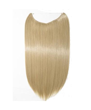 SEGO Hair Part Extensions - Wavy Invisible Wire 50cm Ashblond Mix Bleach Blond Tresse Hair - 90g - Buy Online on GoSupps.com