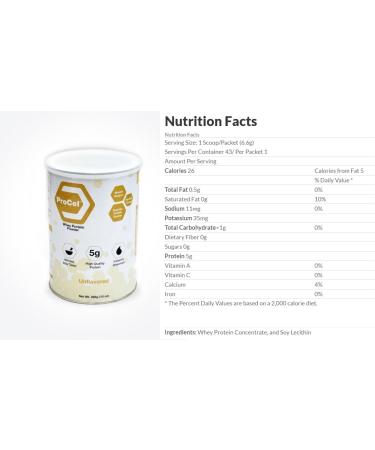Procel Protein Supplement Ready-to-Mix Powder Unflavored 10Oz - High-Quality Gh80 for Optimal Nutrition - Shop Internationally - Buy Online on GoSupps.com