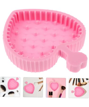 Mipcase 2pcs Makeup Brush Cleaning Pad Brush Cleaning Mat Silicone Brush Cleaner Silicone Cleaning Brush Makeup Brush Dryer Makeup Tools Dryer Cleaning Brush Silica Gel Foldable Braces 12x9cmx2pcs Pinkx2pcs - Buy Online on GoSupps.com