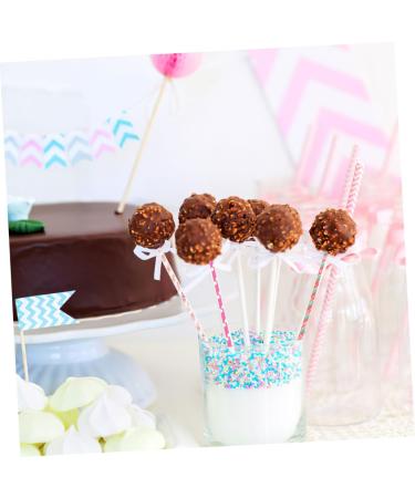  HAKIDZEL HAKIDZEL Lollipop Packaging Sticks 50Pcs Marshmallow Lollipops Sugar DIY Bars Supplies Fancy Sticks For Cake Pops - Buy Online on GoSupps.com