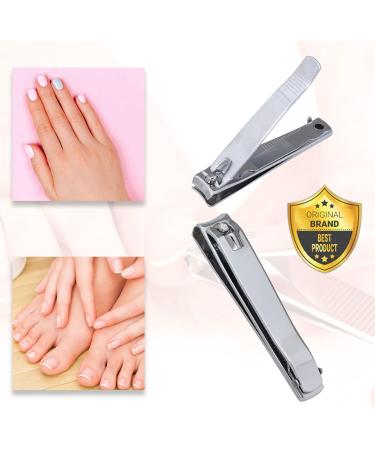 KATX Heavy Duty Stainless Steel Nail Clipper for Men and Women - Precision Toe and Finger Cutter by SS INSTRUMENTX - Buy Online on GoSupps.com