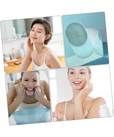POPETPOP Face Massager 1 Set Facial Facial Massager Massagers Apparatus Electric Facial Cleansing Instrument Pore Deep Cleansing Instrument Water Proof Silica Gel Tool Beauty Apparatus - Buy Online on GoSupps.com