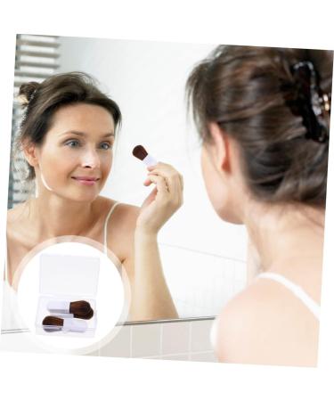 FRCOLOR 1set Blush Brush Facial Makeup Brush Travel Makeup Brush Mini Brush Lady Makeup Tools Mini Blush Cheekbones Brush Flawlessly Contours Brush Plastic Handle Cosmetic Thumb White Miss - Buy Online on GoSupps.com