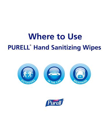 Purell 902210Ct Sanitizing Hand Wipes 5 X 7 1000/Carton - Pack of 1000 Wipes - Buy Online on GoSupps.com