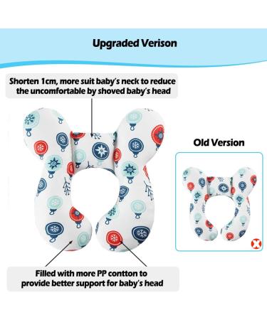 KAKIBLIN Baby Travel Pillow - Neck and Head Support for Car Seat & Pushchair - Buy Online on GoSupps.com