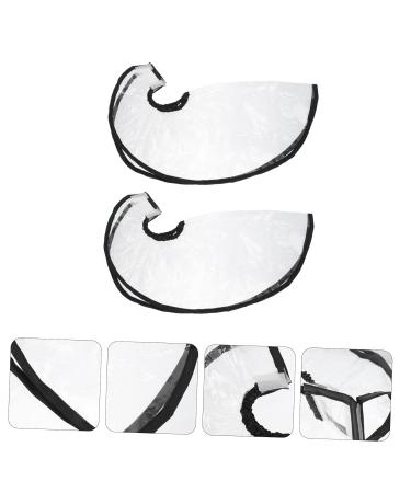 POPETPOP 4 Pcs Shampoo Funnel Sheer Cape Hair Salon Apron Hairdressing Tool Baking Oil Hair Care Product 57x25cmx2pcs Assorted Colorx2pcs - Buy Online on GoSupps.com