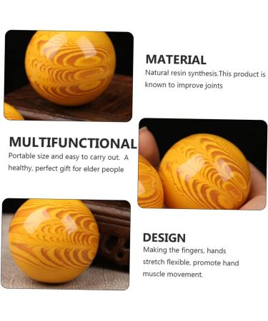 Gatuida 2st Health Ball - Natural Resin Hand Massage Gloves & Accessories for Gymnastics & Leisure Training - Buy Online on GoSupps.com