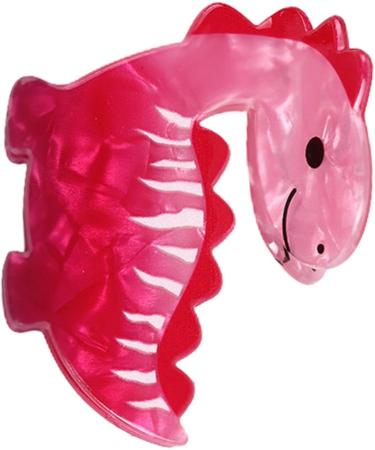 Buerfu Dinosaur Hair Clips - Cute Novelty Dinosaur Barrettes - Novelty Fashionable Acrylic Animal Hair Clips For Children Women Kids Little Girls Diplodocus - Buy Online on GoSupps.com