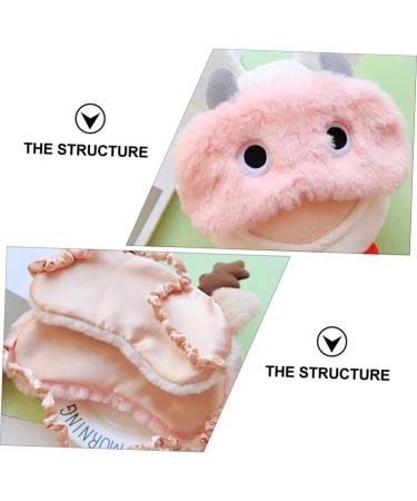 Beaupretty 2pcs Satin Sleep Mask - Travel Christmas Plush Toy | International Shipping - Buy Online on GoSupps.com