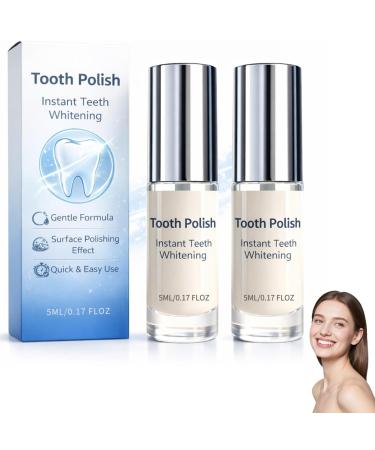 2026 New Tooth Polish - Instant White Teeth Tooth Whitening Paint White on White Tooth Polish Gentle & Safe Formula Enhance Tooth Surface Appearance (2)
