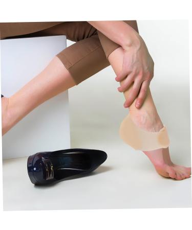 FOMIYES 4 Pairs Heel Protector - Gel Cushion Sleeve Pads for Cracked Heels - Silicone Heel Guards for High Heels - Comfortable Foot Relief - Buy Online on GoSupps.com