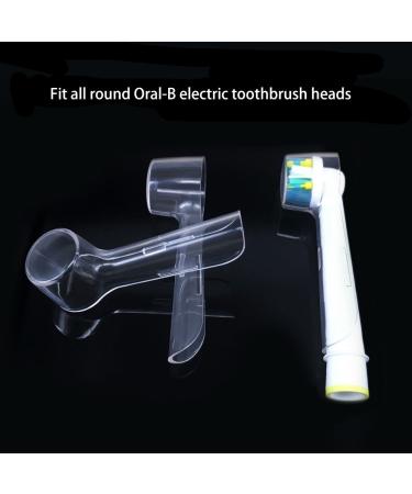 Food Safety Plastic Charging Station for Oral-B Electric Toothbrush - Includes Brush Head Storage & 4 Dust-Proof Toothbrush Heads - Buy Online on GoSupps.com