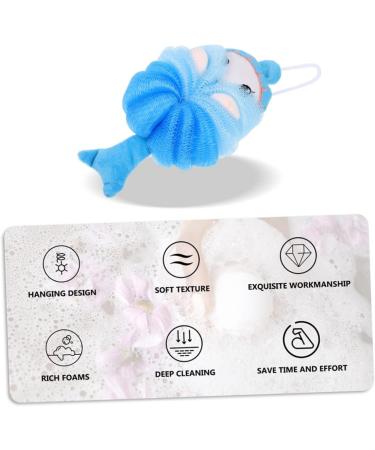 Minkissy Kids Loofah 2pcs - Bath Ball Sponge Accessories for Babies | Soft Polyethylene Shower Sponge - Buy Online on GoSupps.com