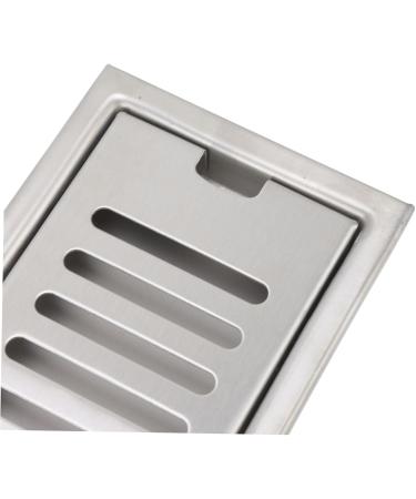 Efficient Rectangular Linear Shower Drain - Fast Water Flow & Odor Prevention for Optimal Bathroom Drainage - Buy Online on GoSupps.com