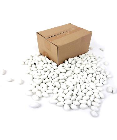 Premium White Jordan Almonds - 5 lb Bag | Perfect for Weddings & Events - Buy Online on GoSupps.com