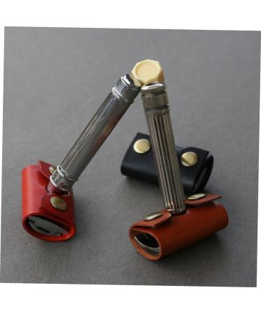 Frcolor 3-Stage Razor Case | Synthetic Leather Shaver Storage Bag | Protective Razor Sleeve & Accessories Box - Scratch Resistant - Buy Online on GoSupps.com