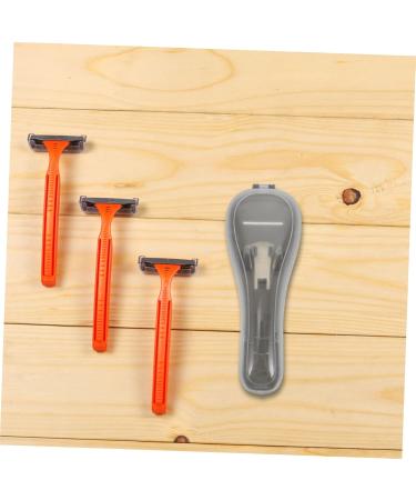 Healeeved Razor Storage Box - Shockproof Case for Men & Women - Travel-Friendly Electric Shaver Bag - 16.5x6x3.5cm Gray - Buy Online on GoSupps.com