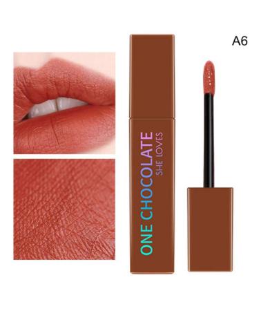Colorfullavie 8 Colors Matte Lipstick - Silk & Waterproof Liquid Lip Gloss Set | Non-Sticky Red & Nude Lip Makeup - Buy Online on GoSupps.com