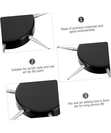 Healeved Nail Art Drill Pen Nail Tools for Nail Art Bling Dotting Pen Tool Circular Nail Dotting Tool Picker Women Manicure Dotting Tools Nail Art Tip Dotting Pens Acrylic Gem Multifunction - Buy Online on GoSupps.com