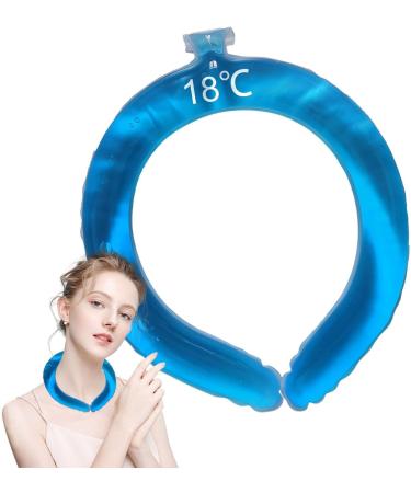 Wearable Cooling Wrap | Reusable Neck Coolers for Hot Weather | Wearable Cold Gel Ice Pack Cooling Neck Wraps Tube Below 18 for Sports Gym Cycling Running Hiking Pochy Three Generations Blue - Buy Online on GoSupps.com