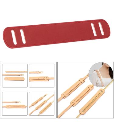 UxicRuya Leather Shoulder Strap Replacement Shoulder Rest for Laptop Case Tote red L - Buy Online on GoSupps.com