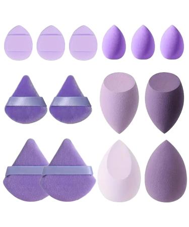 itrimaka Beauty Sponges Blender | Soft Makeup Sponge | Beauty Sponge Wet & Dry Use Powder Puff for Women Girlfriend Mother Wife Purple