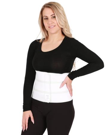 AltroCare 3 Panel, 9" Postpartum Abdominal Binder & Belly Band. Size S/M stretches to fit 30" to 45". Small/Medium (Pack of 1)