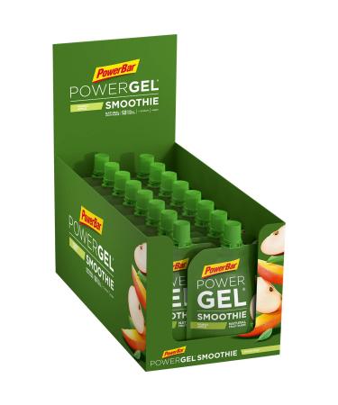 Performance Smoothie made of fruit puree |With carbohydrates maltodextrin & sodium |Without preservatives |Vegan - Mango Apple 16 x 90 g