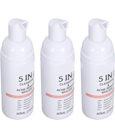 Facial Cleansing Mousse 5-in-1 Firming Foaming Facial Cleanser Moisturizing for Daily Use - Buy Online on GoSupps.com