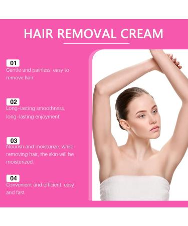 WRANBAO Intimate hair removal cream for women and men irritating hair removal and skin care painfree and flawless hair removal cream for face arms legs bikini zone and intimate zone 6 pieces 6 pieces - Buy Online on GoSupps.com