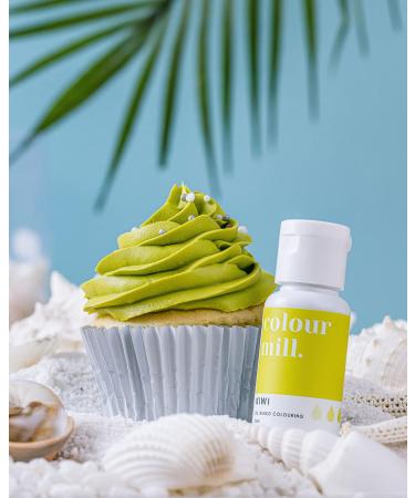 Color Mill Oil Blend Food Coloring - Kiwi 20ml for Chocolate Fondant Cupcakes & Baking | Ideal for Tortendeko - Buy Online on GoSupps.com