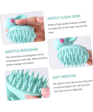 Frcolor 6-Pack Shampoo Brush - Hair & Scalp Massager Bathroom & Tub Cleaner - Gentle Hairbrush for Kids - Best Hair Care & Cleaning Tool - Buy Online on GoSupps.com