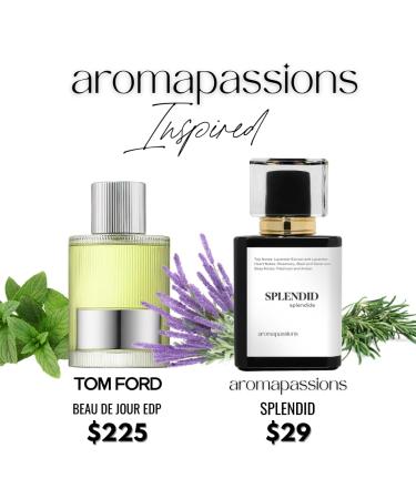 SPLENDID | Inspired by TF BEAU DE JOUR EDP | Pheromone Perfume for Men | Extrait De Parfum | Long Lasting Dupe Clone Perfume Cologne | Perfume De Hombre | (30 ml / 1 Fl Oz) 1 Fl Oz (Pack of 1) - Buy Online on GoSupps.com