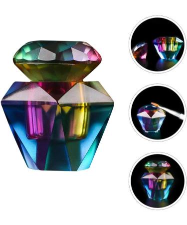minkissy Nail Dappen Dish with Lid Acrylic Liquid Powder Dappen Dish Bowl Glass Crystal Cup Monomer Dish Glassware Tools for Professional Use and Home Use - Buy Online on GoSupps.com