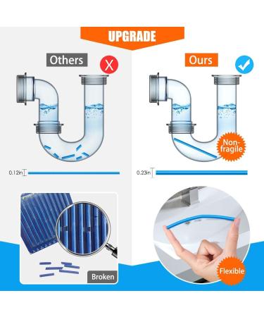 Drain Sticks DrainStix Drain Cleaner Sticks Odor Eliminating Clog Removing Sticks for Sinks & Drains Lemon-XM - Buy Online on GoSupps.com