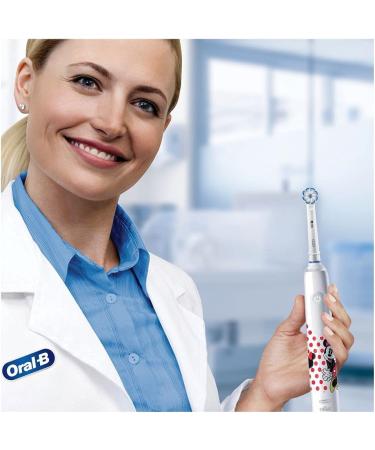 Oral-B Junior Electric Toothbrush for Kids 6+ | 2 Cleaning Modes | 360 Pressure Control | Minnie Mouse Design - Buy Online on GoSupps.com