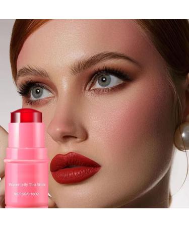 Milk Cooling Water Jelly Tint Long Lasting Milk Blush Cooling Water Tint Sheer Lip & Cheek Stai - 1 000+ Swipes Per Stick Milk Water Jelly Tint Jelly Blush Stick - Buildable Watercolor Finish (Col Coral - Buy Online on GoSupps.com