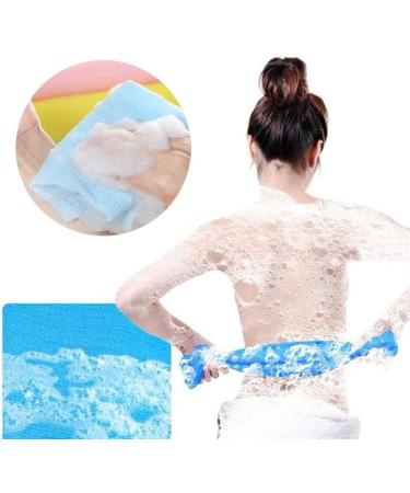 6pcs Exfoliating Bath Wash Towel Set - Back Scrubber Loofah Towel for Body (Mixed Pattern) - Buy Online on GoSupps.com