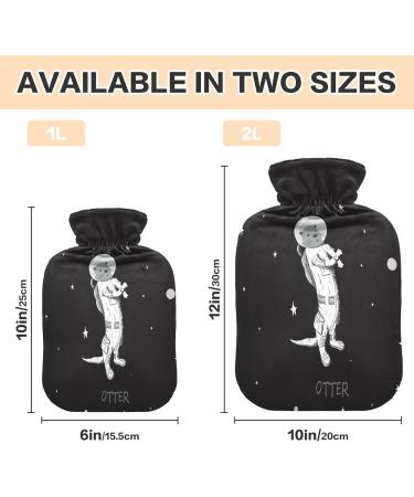 ZZXX Astronaut Otter Hermag 2L PVC Heat Bag Neck Shoulder Pain Relief & Cold Therapy | International Shipping - Buy Online on GoSupps.com