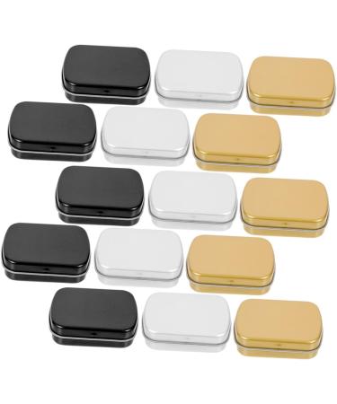 TOVINANNA 60 Pcs Mini Tin Box Rectangular Tin Cans Food Storage Jars Food Containers with Lids Tins Tinplate 6X4.5X1.5CMx4pcs As Shownx4pcs - Buy Online on GoSupps.com