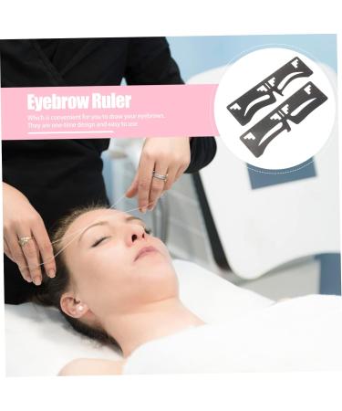 LALAFINA 6 Pcs Eyebrow Ruler Brow Shaping Template Tool Eyebrow Guide Stencil Eyebrow Trimming Guide Ruler - Buy Online on GoSupps.com
