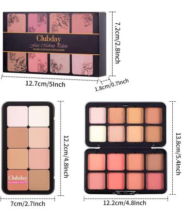 INTEROOKIE Matte Rouge Blush Highlight Three-dimensional Contour Makeup Palette - The Ultimate Grooming Solution (30g*01) - Buy Online on GoSupps.com