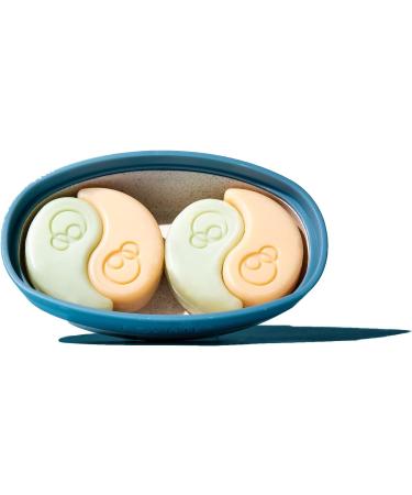 FOAMIE Travel Sized Body Bar Smoothing Papaya and Oat Milk PH Balanced Soap-Free No Sulphates or Parabens. Made in the UK. - Buy Online on GoSupps.com
